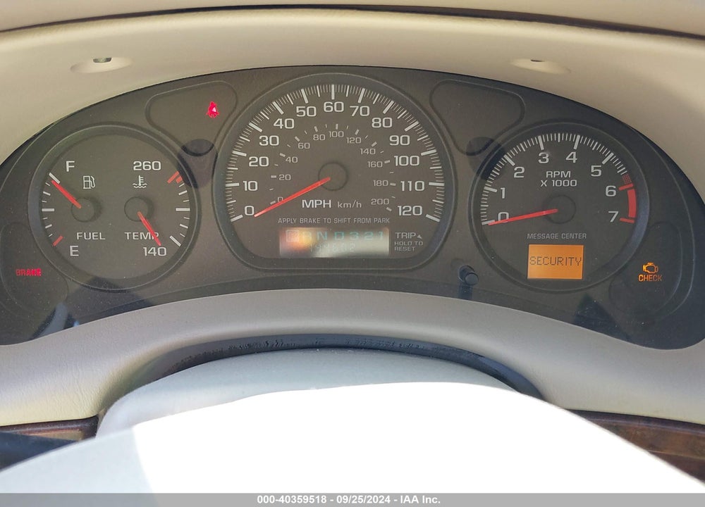 2002 CHEVROLET IMPALA LS VIN: 2G1WH55K429222388