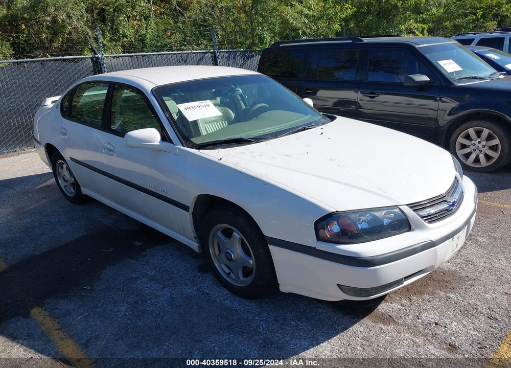 2002 CHEVROLET IMPALA LS VIN: 2G1WH55K429222388