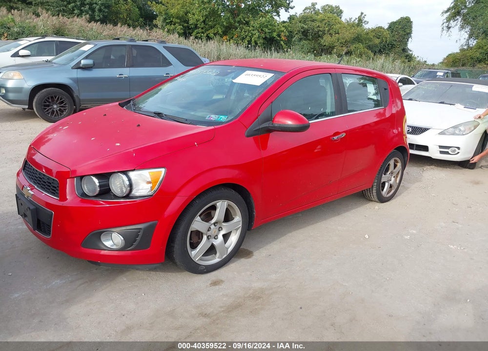 2012 CHEVROLET SONIC 2LZ VIN: 1G1JE6SH9C4146799