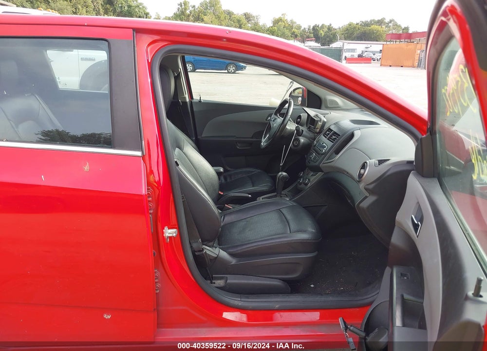 2012 CHEVROLET SONIC 2LZ VIN: 1G1JE6SH9C4146799