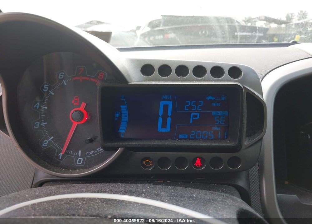 2012 CHEVROLET SONIC 2LZ VIN: 1G1JE6SH9C4146799
