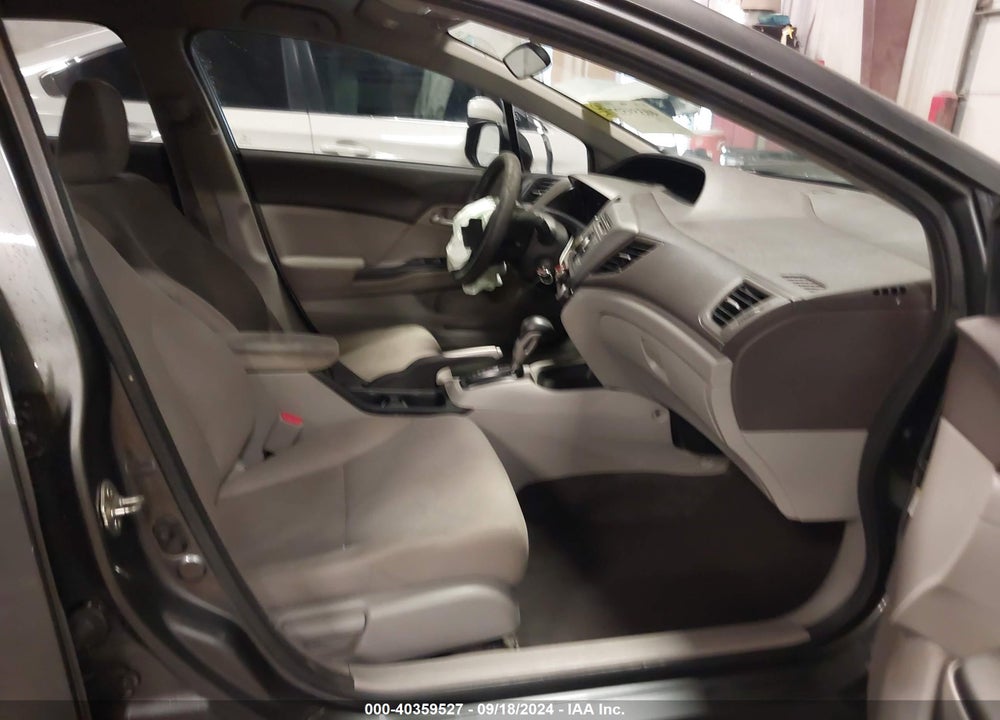 2012 HONDA CIVIC LX VIN: 19XFB2F52CE048808