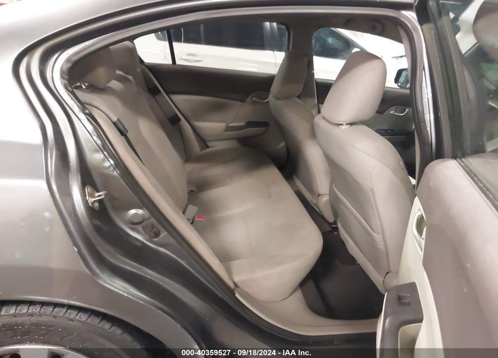2012 HONDA CIVIC LX VIN: 19XFB2F52CE048808