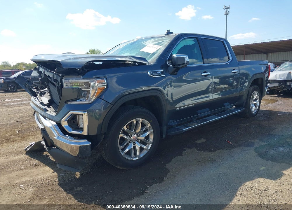 2019 GMC SIERRA 1500 SLT VIN: 3GTU9DED5KG241013