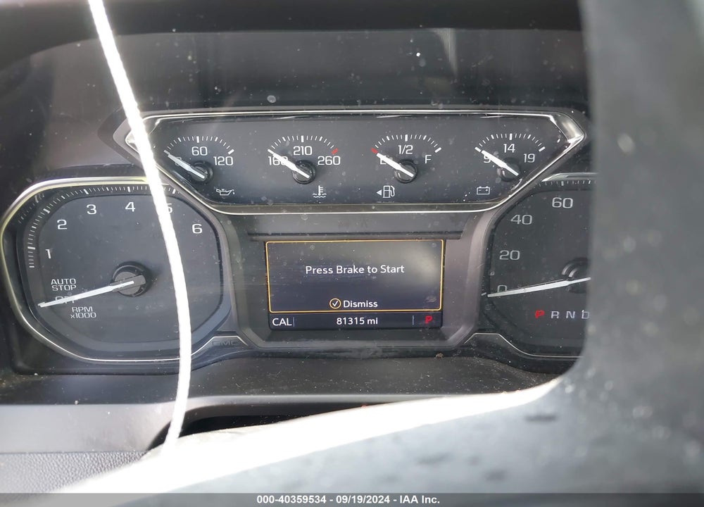 2019 GMC SIERRA 1500 SLT VIN: 3GTU9DED5KG241013
