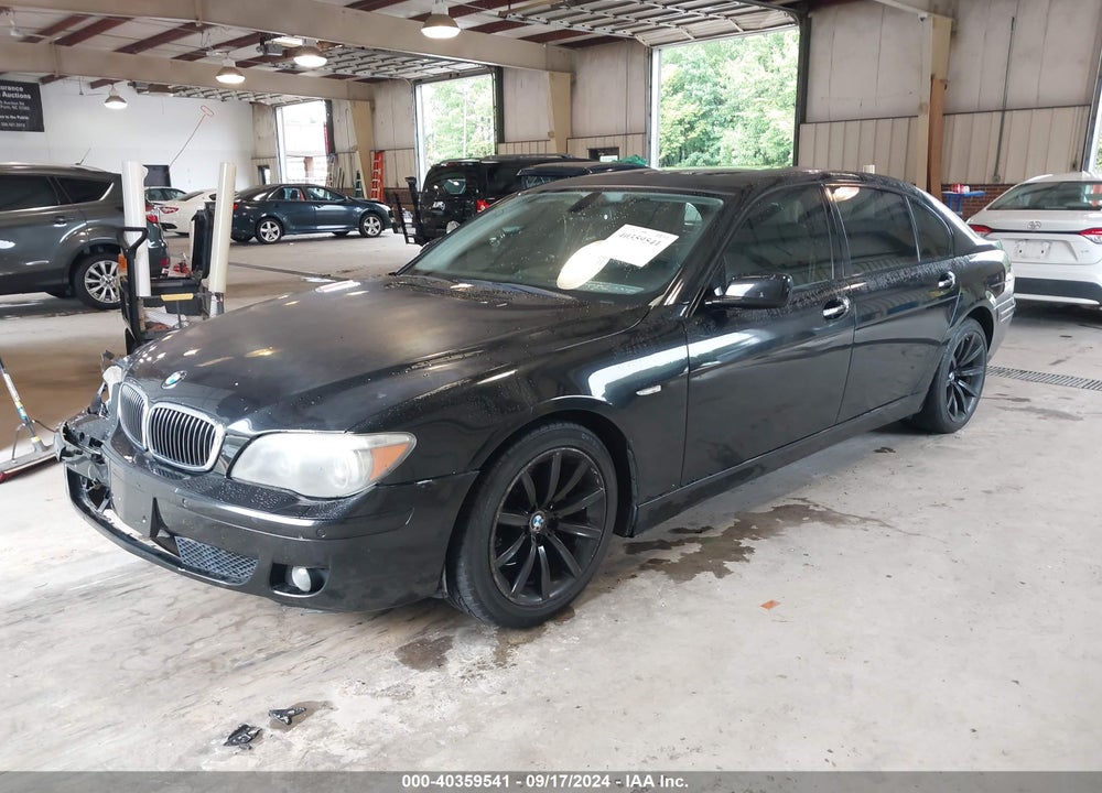 2008 BMW 750LI VIN: WBAHN835X8DT77768
