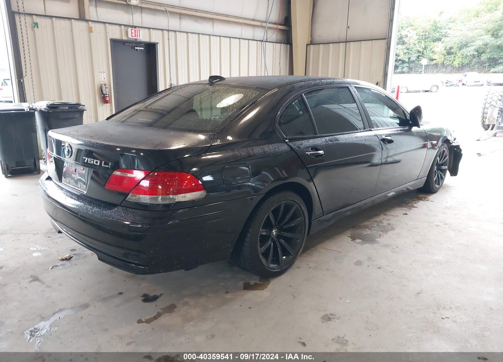 2008 BMW 750LI VIN: WBAHN835X8DT77768