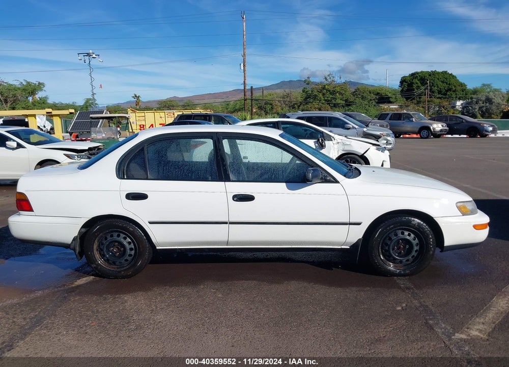 1994 TOYOTA COROLLA LE/DX VIN: 1NXAE09B5RZ162783