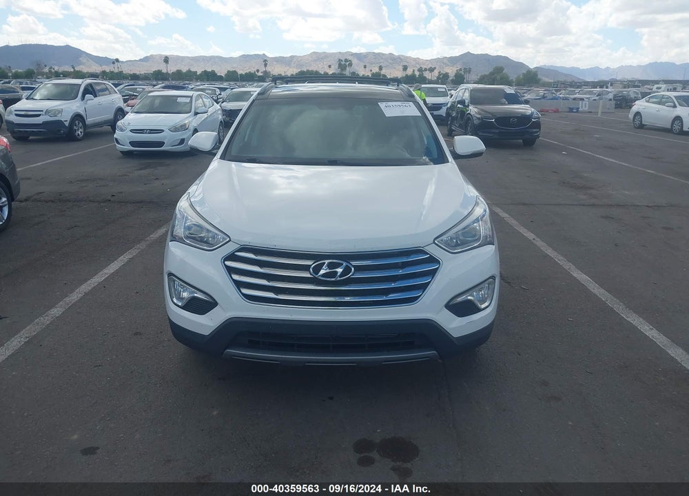 2014 HYUNDAI SANTA FE LIMITED VIN: KM8SRDHF2EU082792