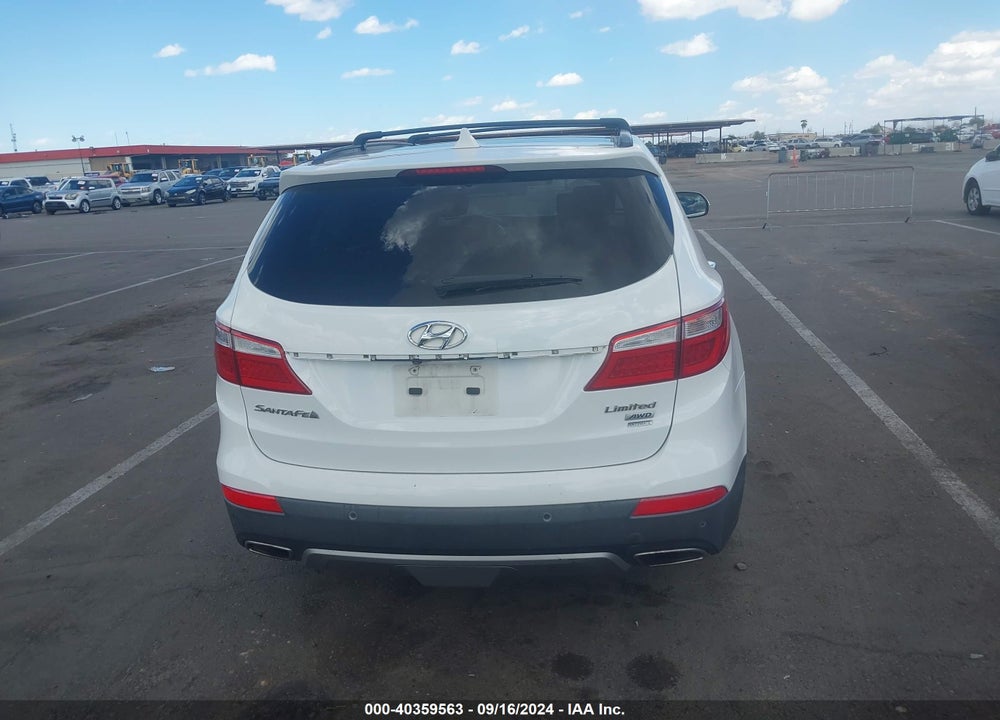 2014 HYUNDAI SANTA FE LIMITED VIN: KM8SRDHF2EU082792
