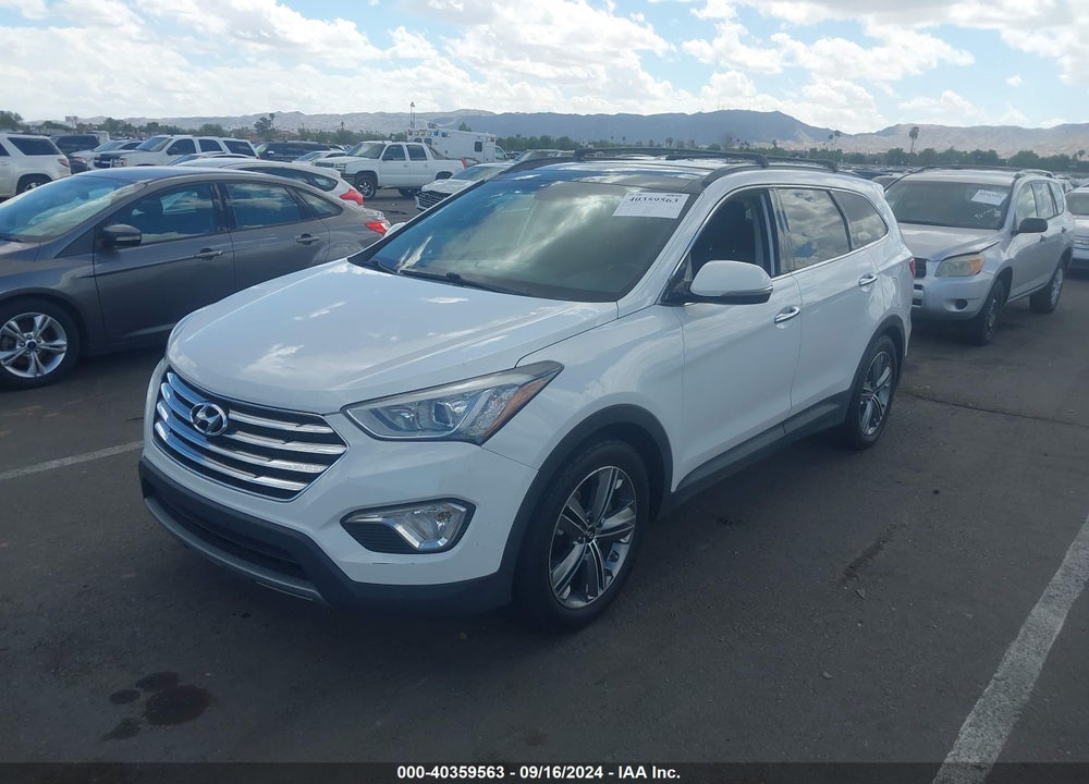 2014 HYUNDAI SANTA FE LIMITED VIN: KM8SRDHF2EU082792