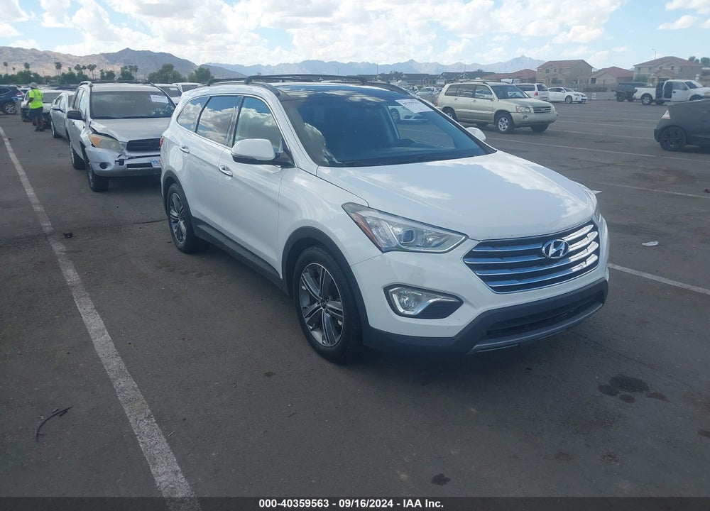 2014 HYUNDAI SANTA FE LIMITED VIN: KM8SRDHF2EU082792