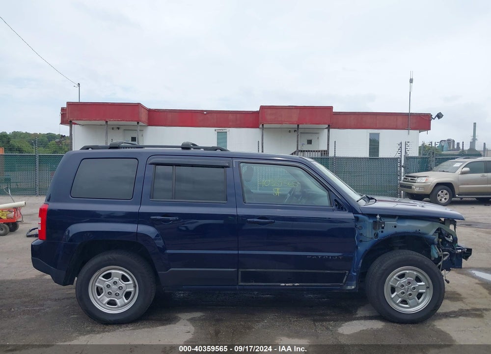 2017 JEEP PATRIOT SPORT 4X4 VIN: 1C4NJRBB5HD194356