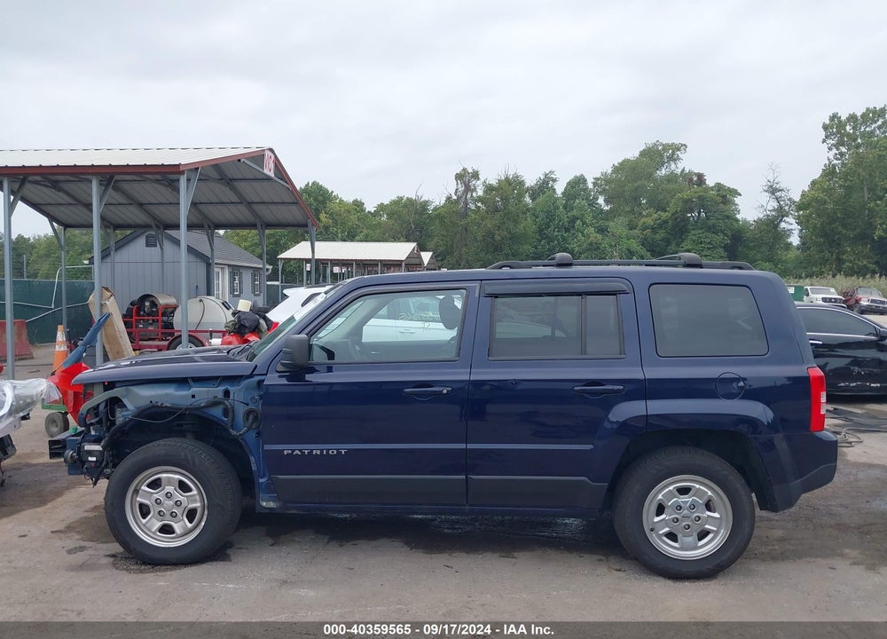 2017 JEEP PATRIOT SPORT 4X4 VIN: 1C4NJRBB5HD194356