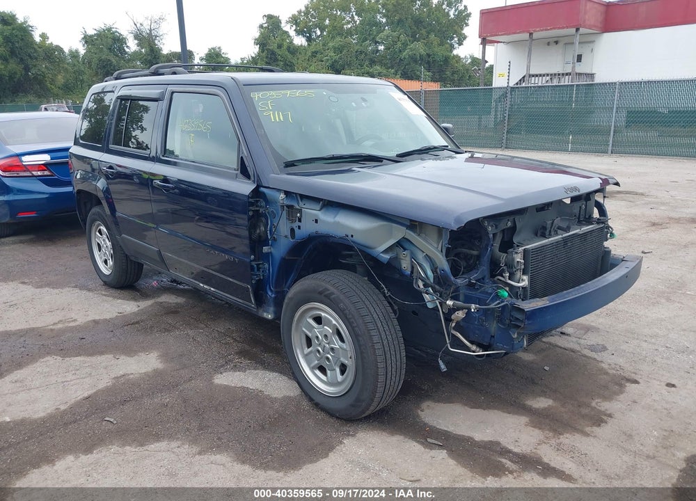2017 JEEP PATRIOT SPORT 4X4 VIN: 1C4NJRBB5HD194356