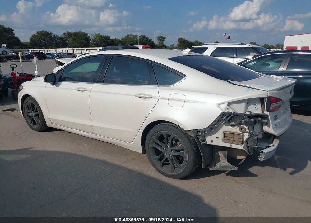 2019 FORD FUSION SE VIN: 3FA6P0HD5KR215461