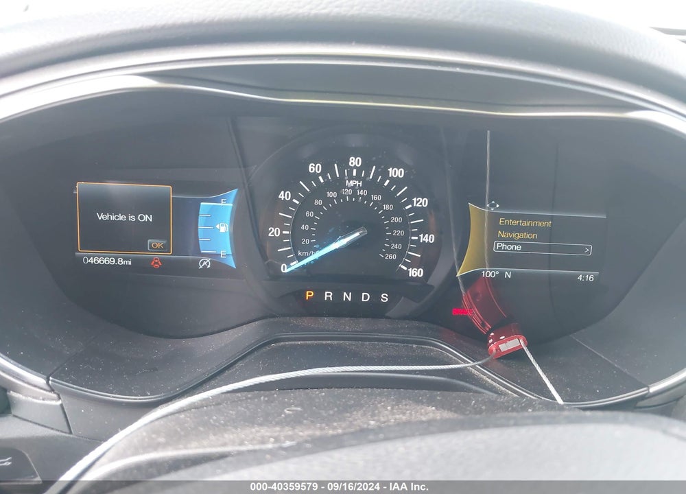 2019 FORD FUSION SE VIN: 3FA6P0HD5KR215461