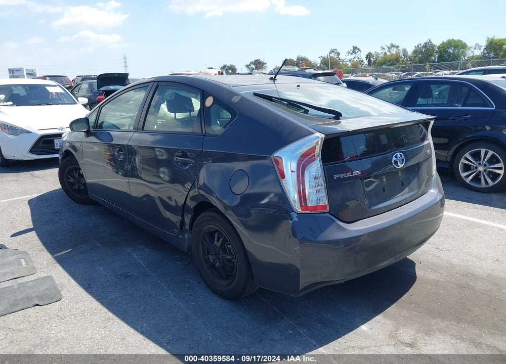 2014 TOYOTA PRIUS TWO VIN: JTDKN3DU3E0368401