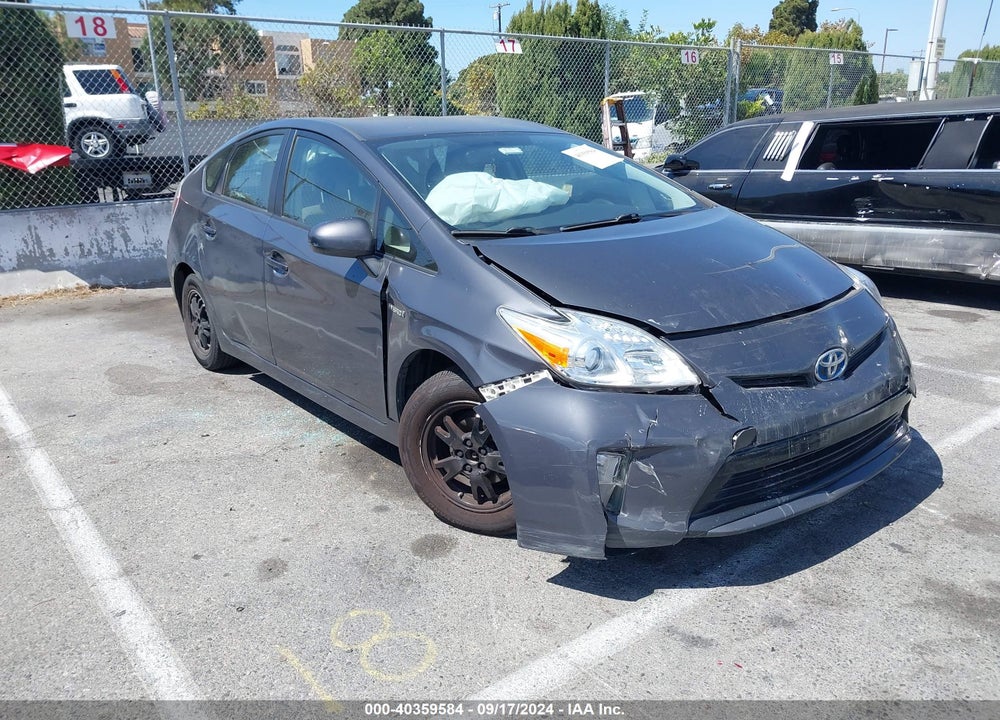 2014 TOYOTA PRIUS TWO VIN: JTDKN3DU3E0368401