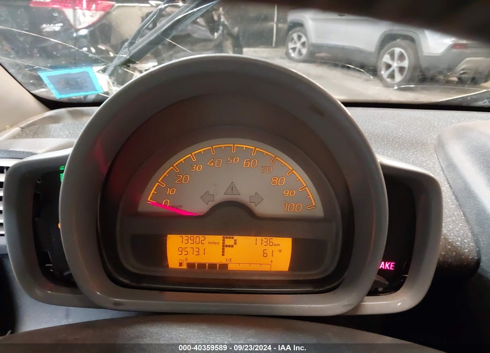 2008 SMART FORTWO PASSION/PURE VIN: WMEEJ31X68K109659