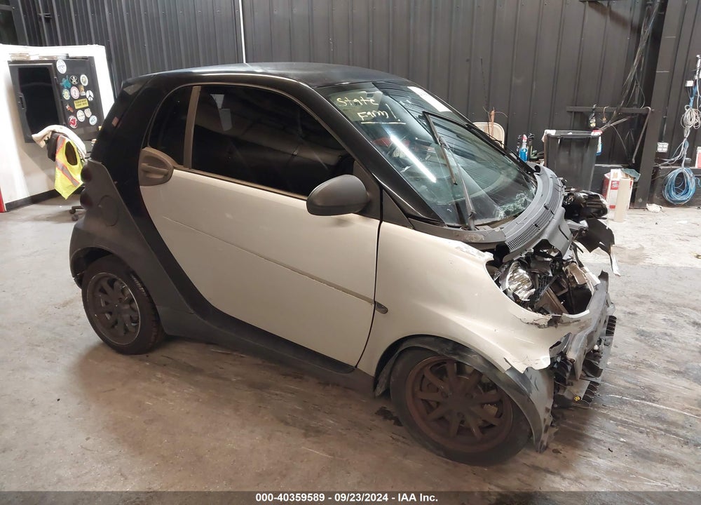 2008 SMART FORTWO PASSION/PURE VIN: WMEEJ31X68K109659