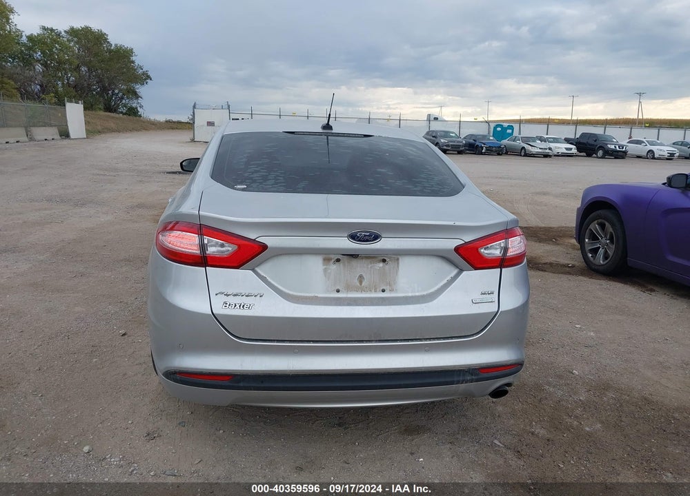 2016 FORD FUSION SE VIN: 3FA6P0HD8GR258554