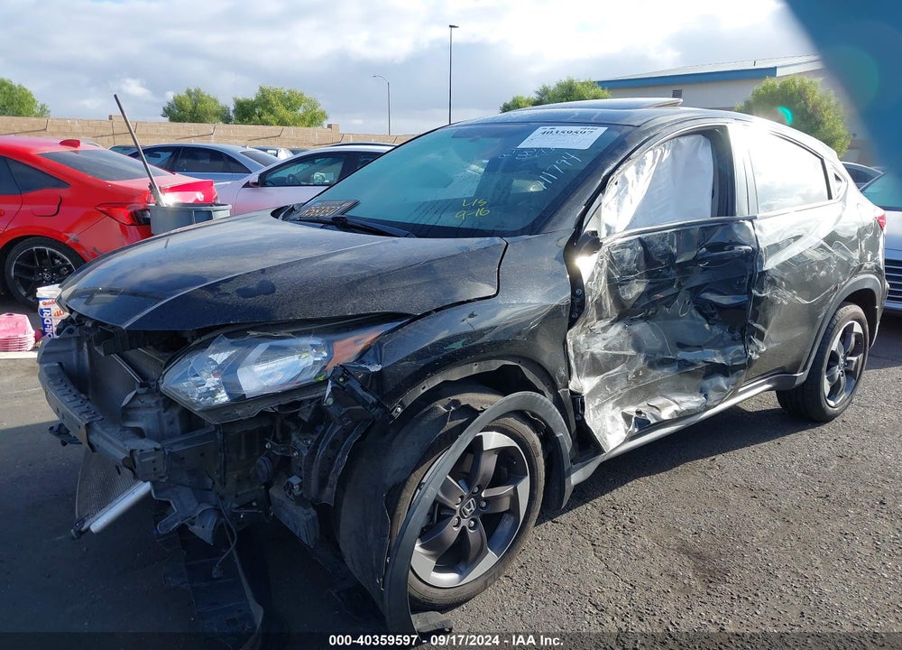 2018 HONDA HR-V EX VIN: 3CZRU6H53JG711794