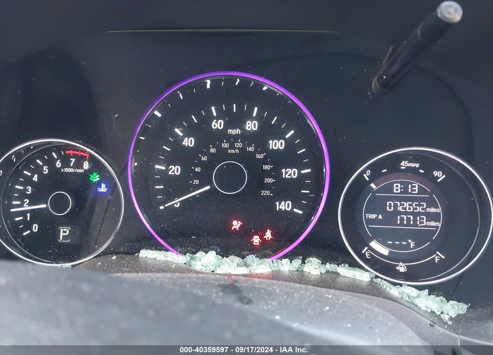 2018 HONDA HR-V EX VIN: 3CZRU6H53JG711794