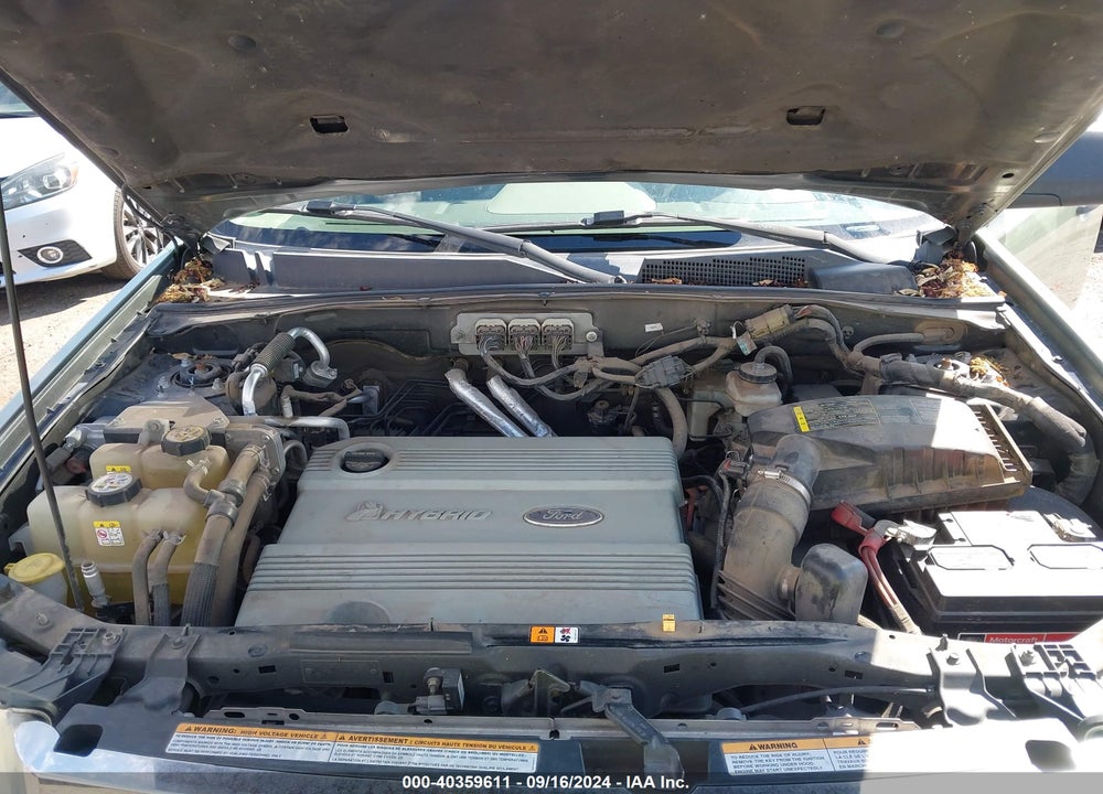 2008 FORD ESCAPE HYBRID VIN: 1FMCU49HX8KC63268