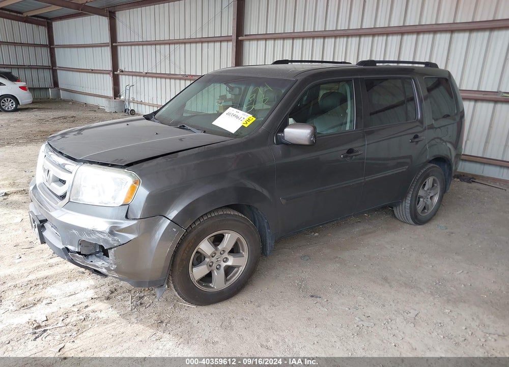 2010 HONDA PILOT EX-L VIN: 5FNYF4H54AB018240