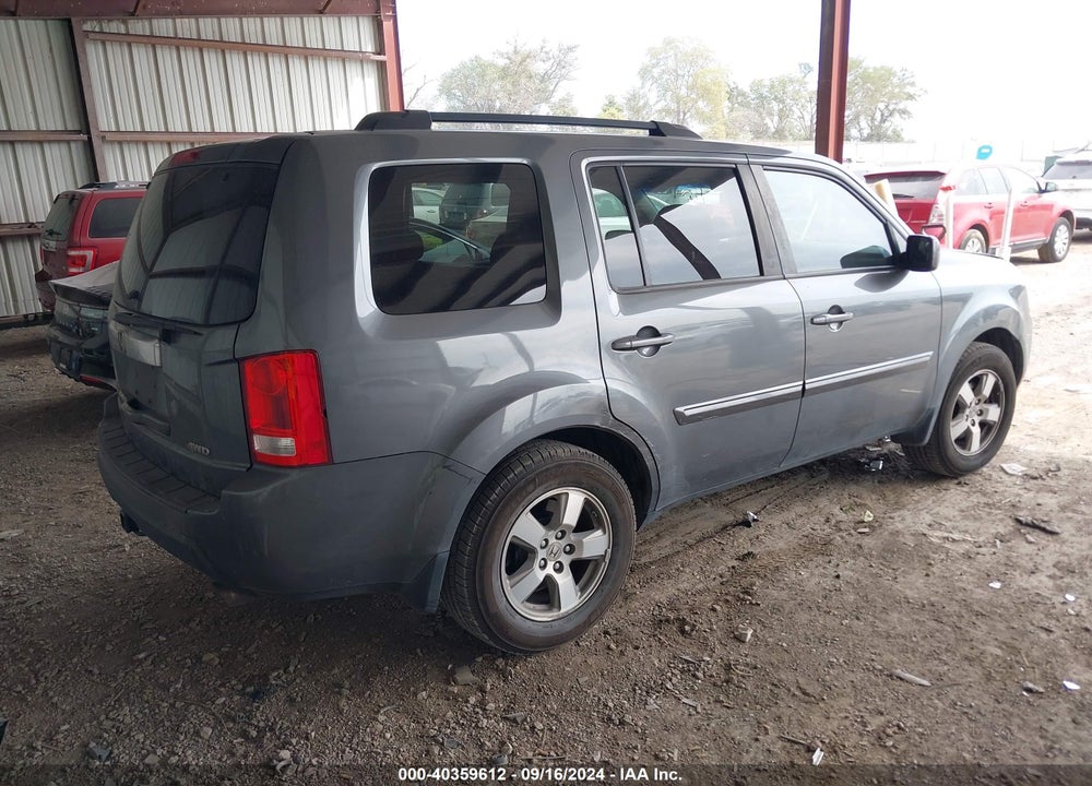 2010 HONDA PILOT EX-L VIN: 5FNYF4H54AB018240