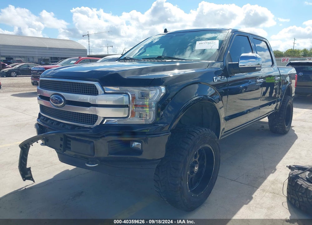 2020 FORD F-150 PLATINUM VIN: 1FTEW1E55LFB19565