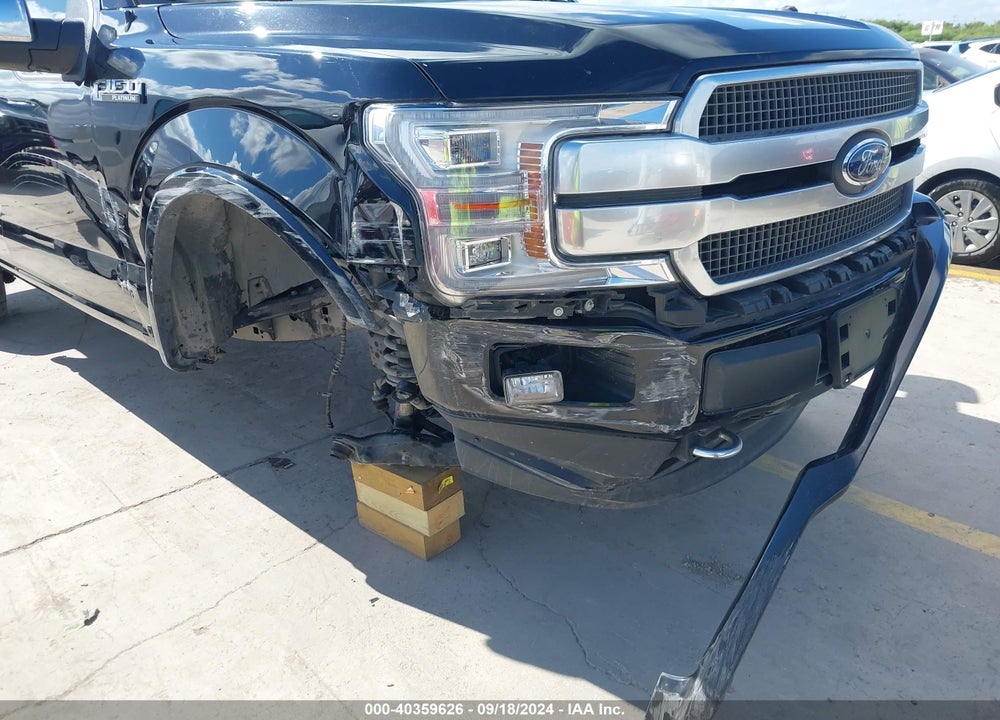 2020 FORD F-150 PLATINUM VIN: 1FTEW1E55LFB19565