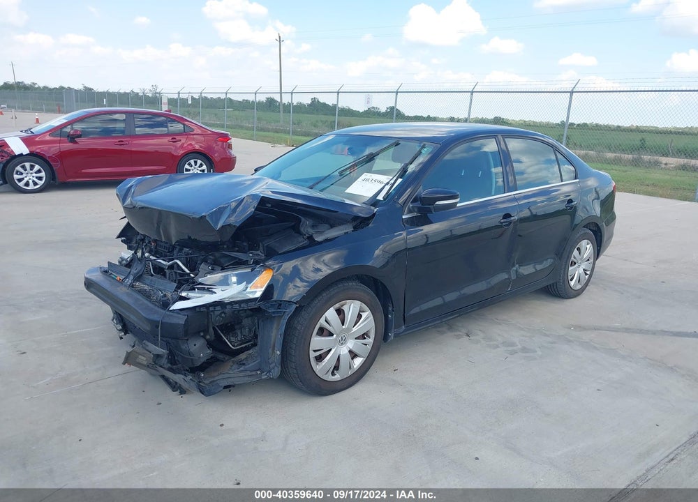 2013 VOLKSWAGEN JETTA 2.5L SE VIN: 3VWDP7AJ4DM254680
