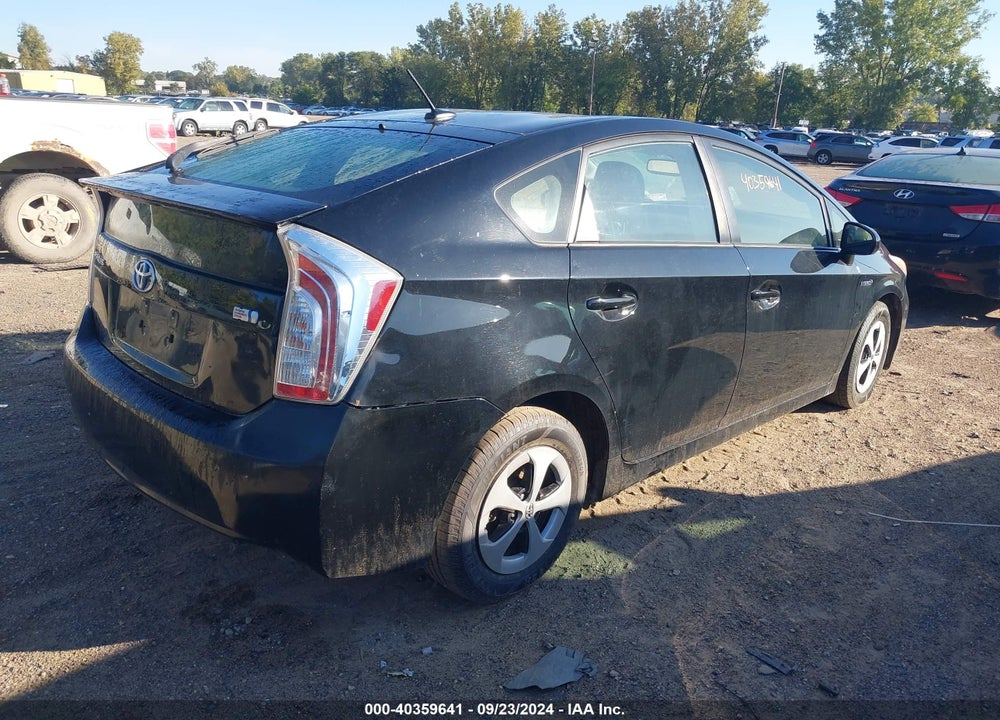 2013 TOYOTA PRIUS FOUR VIN: JTDKN3DU1D5632149