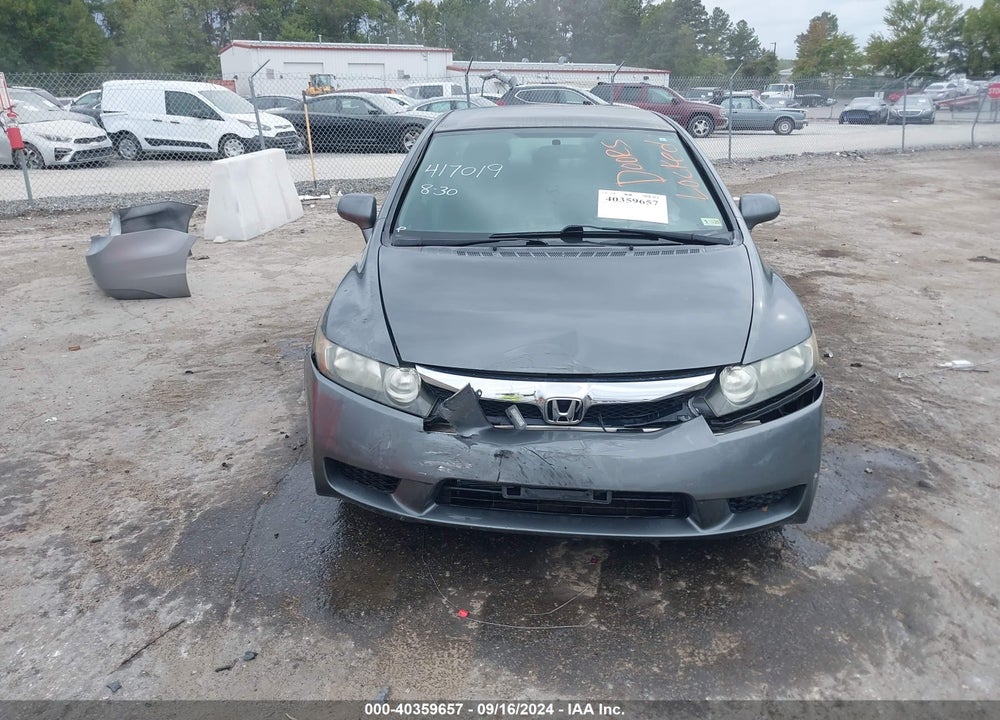 2009 HONDA CIVIC LX-S VIN: 2HGFA16619H327400