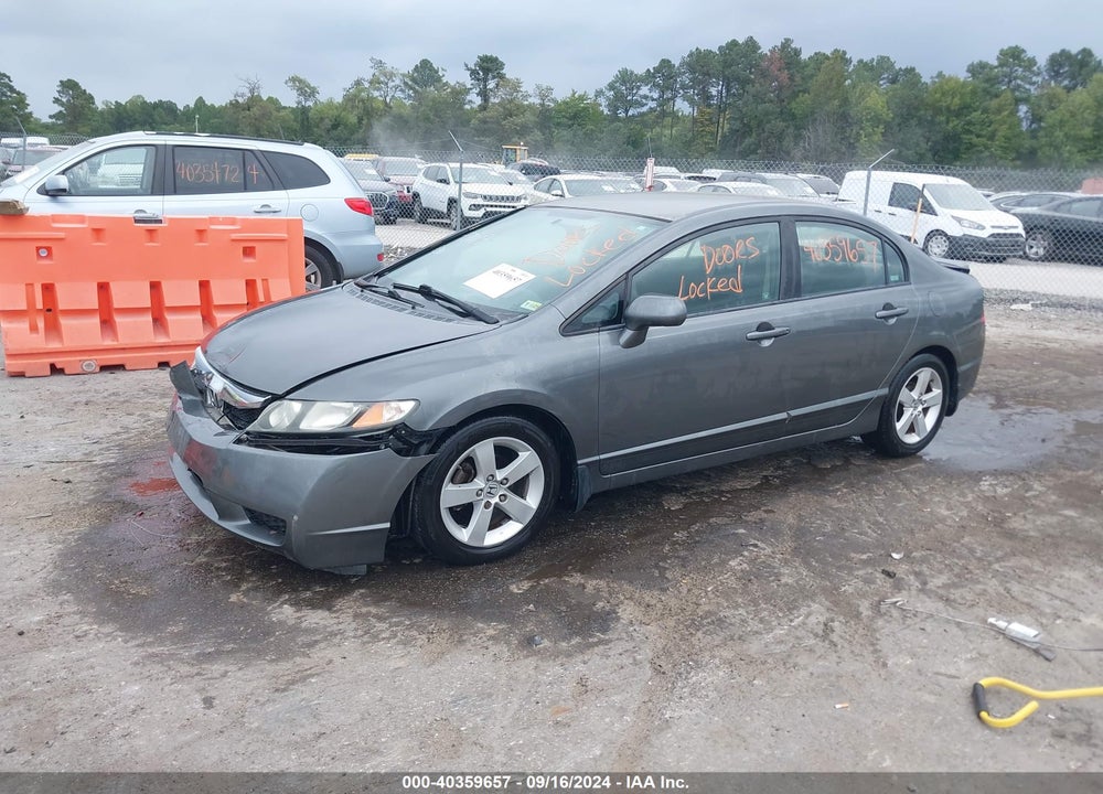 2009 HONDA CIVIC LX-S VIN: 2HGFA16619H327400