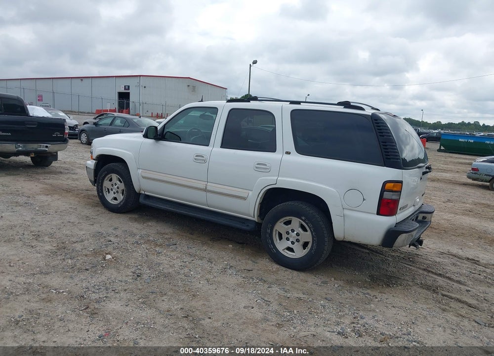 2004 CHEVROLET TAHOE LT VIN: 1GNEC13Z34J205199