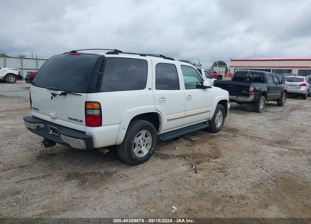 2004 CHEVROLET TAHOE LT VIN: 1GNEC13Z34J205199