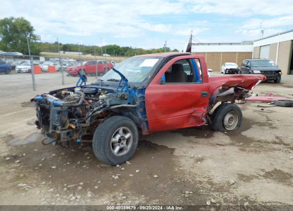 1998 DODGE DAKOTA SLT/SPORT VIN: 1B7FL26X4WS647242