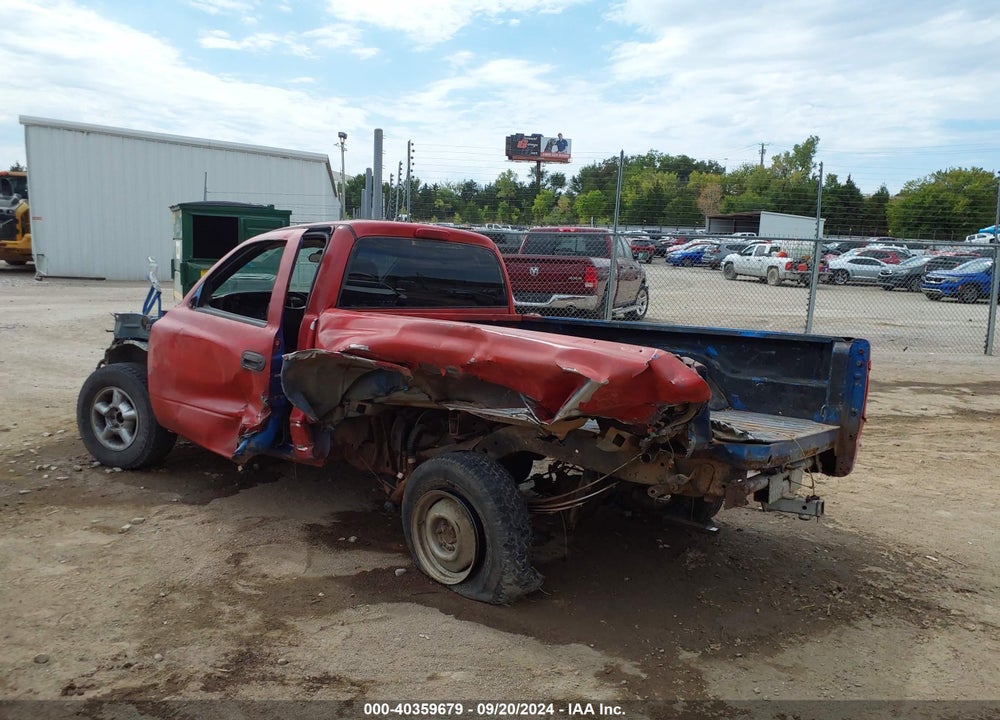 1998 DODGE DAKOTA SLT/SPORT VIN: 1B7FL26X4WS647242