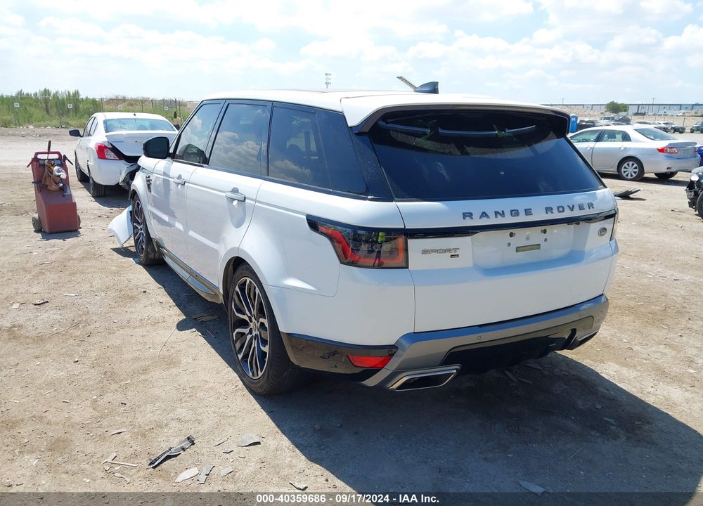 2021 LAND ROVER RANGE ROVER SPORT HSE SILVER EDITION MHEV VIN: SALWR2SU0MA750258