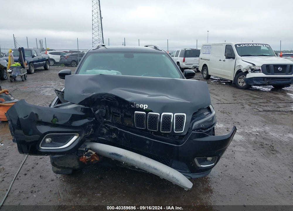 2019 JEEP CHEROKEE LIMITED FWD VIN: 1C4PJLDB7KD433822