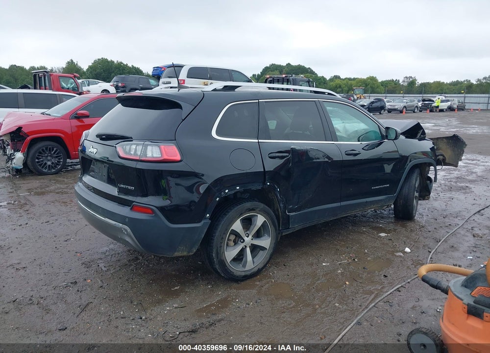 2019 JEEP CHEROKEE LIMITED FWD VIN: 1C4PJLDB7KD433822
