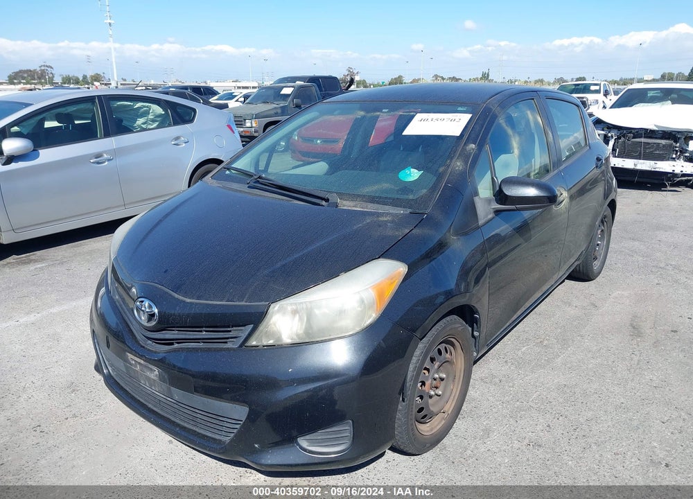2013 TOYOTA YARIS L VIN: JTDKTUD30DD572681