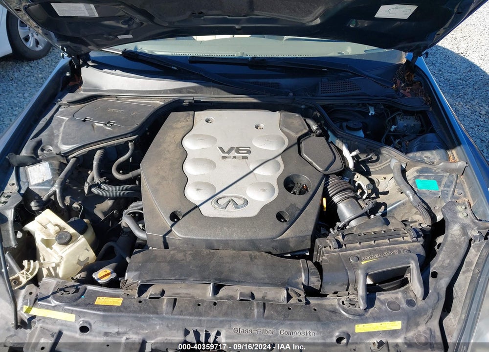 2005 INFINITI G35X VIN: JNKCV51F15M311966