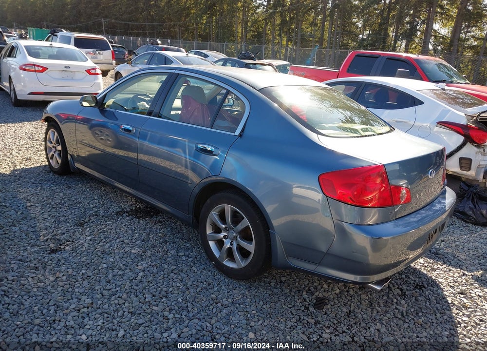 2005 INFINITI G35X VIN: JNKCV51F15M311966