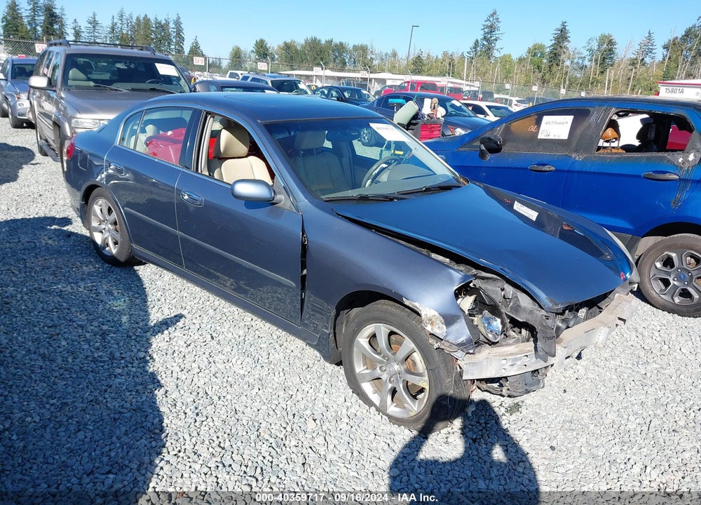 2005 INFINITI G35X VIN: JNKCV51F15M311966