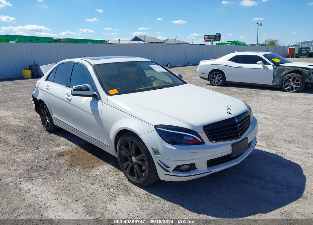2008 MERCEDES-BENZ C 300 LUXURY/SPORT VIN: WDDGF54X78R013312