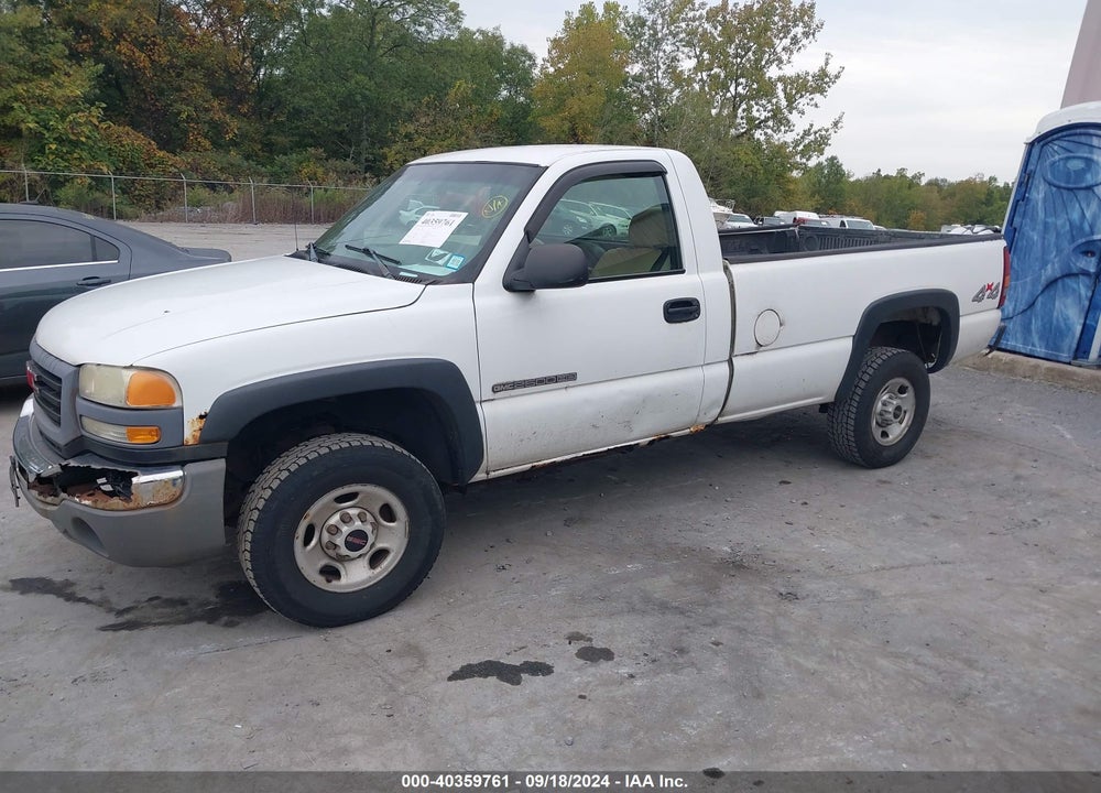 2003 GMC SIERRA 2500HD WORK TRUCK VIN: 1GTHK24UX3E100216